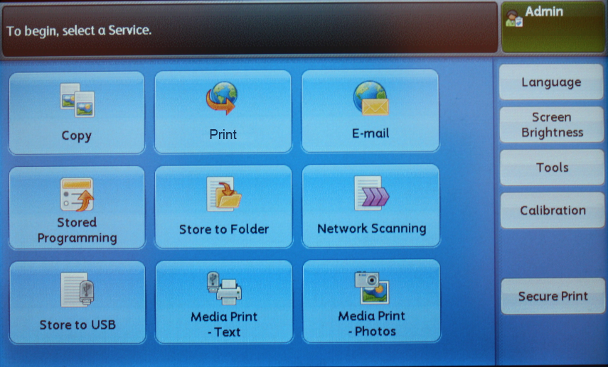 Copying at a Fuji Xerox Device | YSoft SAFEQ documentation
